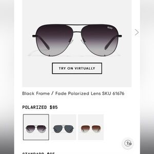 Quay High Key Polarized sunglasses